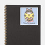 Feline Like Reading-None-Glossy-Sticker-robyriker