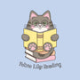 Feline Like Reading-None-Polyester-Shower Curtain-robyriker