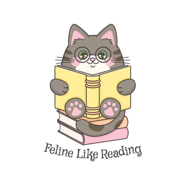 Feline Like Reading-None-Polyester-Shower Curtain-robyriker