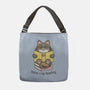 Feline Like Reading-None-Adjustable Tote-Bag-robyriker