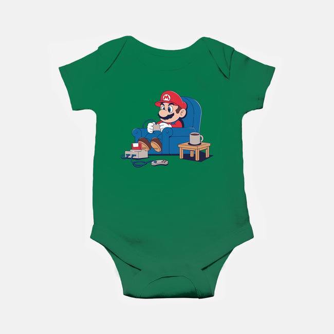 Gamer Boy-Baby-Basic-Onesie-Tri haryadi