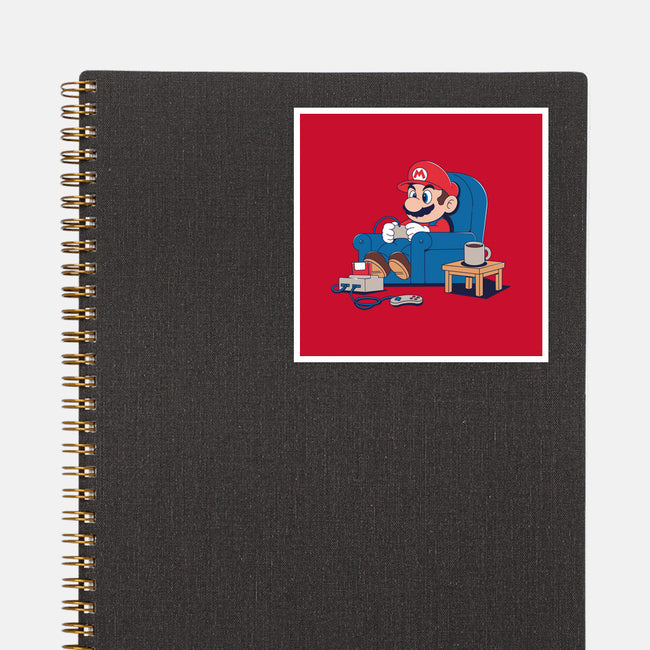 Gamer Boy-None-Glossy-Sticker-Tri haryadi