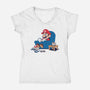 Gamer Boy-Womens-V-Neck-Tee-Tri haryadi