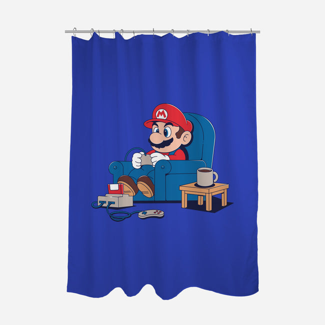 Gamer Boy-None-Polyester-Shower Curtain-Tri haryadi