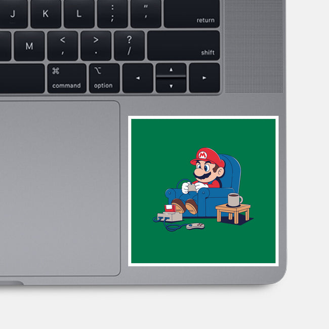 Gamer Boy-None-Glossy-Sticker-Tri haryadi