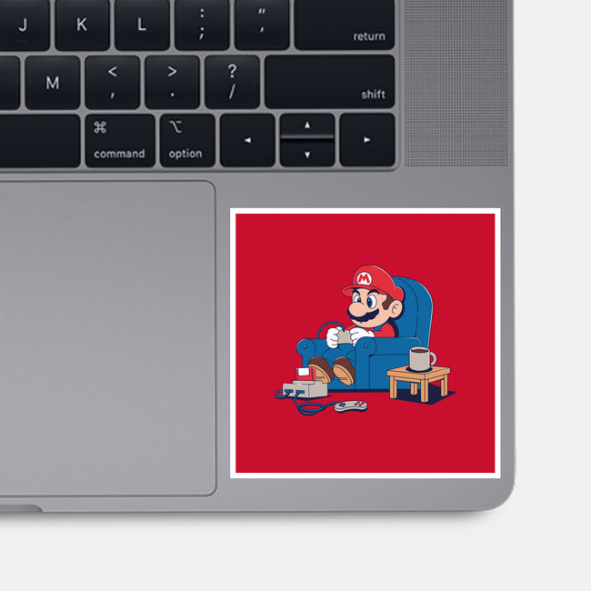 Gamer Boy-None-Glossy-Sticker-Tri haryadi