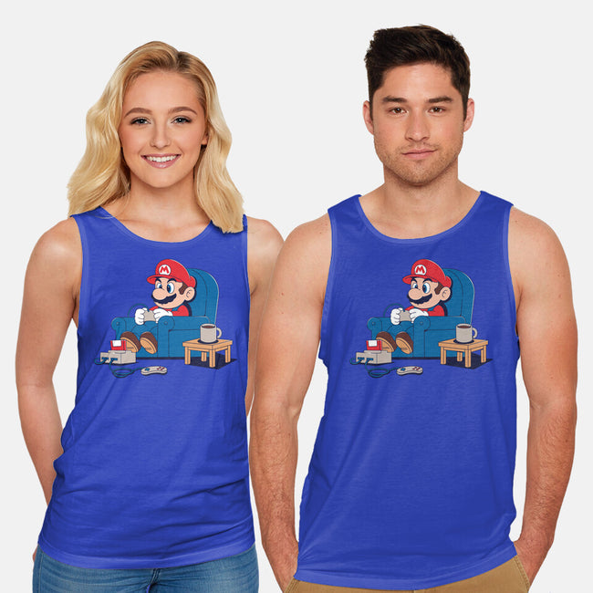 Gamer Boy-Unisex-Basic-Tank-Tri haryadi