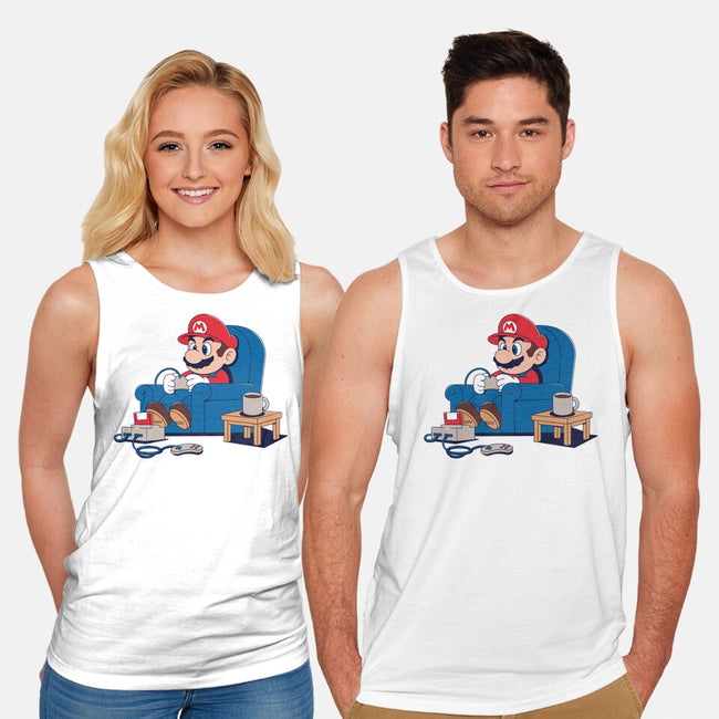 Gamer Boy-Unisex-Basic-Tank-Tri haryadi