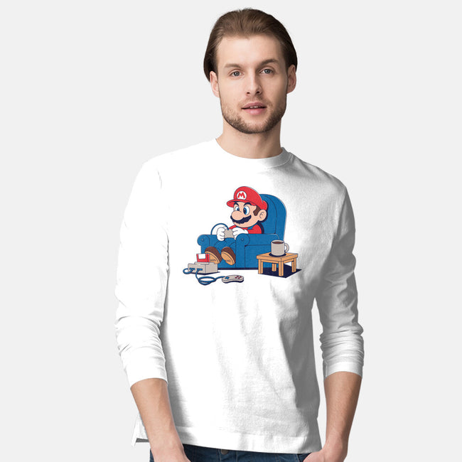 Gamer Boy-Mens-Long Sleeved-Tee-Tri haryadi