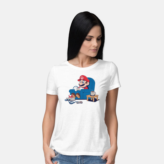 Gamer Boy-Womens-Basic-Tee-Tri haryadi
