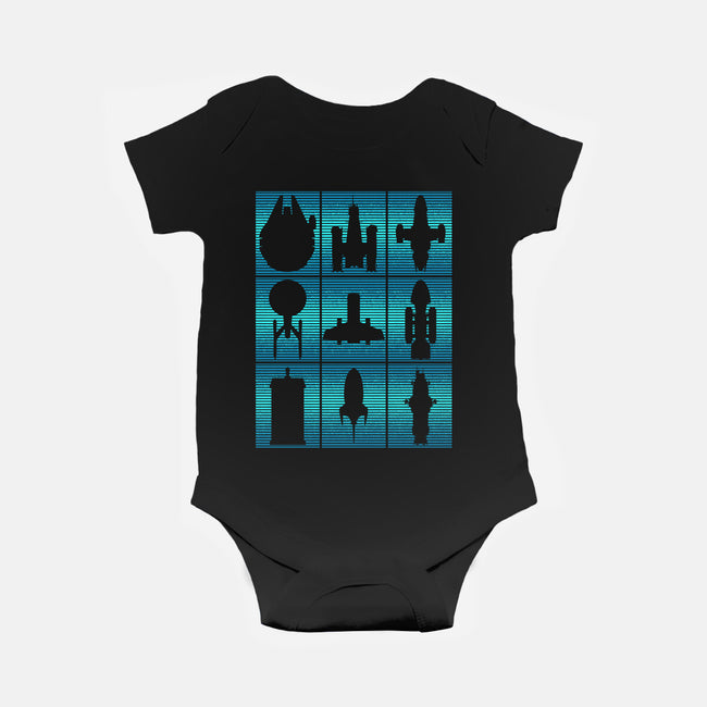 Interstellar Travelers-Baby-Basic-Onesie-sachpica