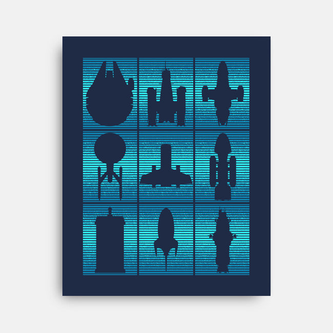 Interstellar Travelers-None-Stretched-Canvas-sachpica