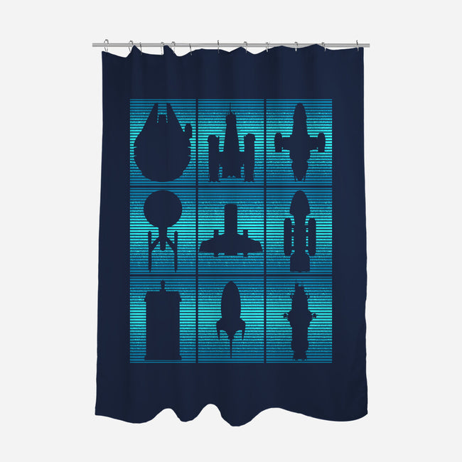 Interstellar Travelers-None-Polyester-Shower Curtain-sachpica