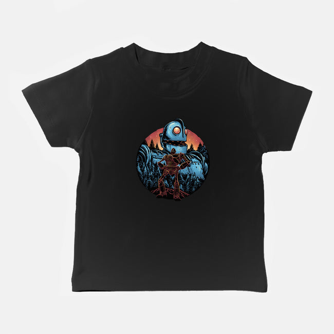 Legend Of The Gentle Giant-Baby-Basic-Tee-glitchygorilla