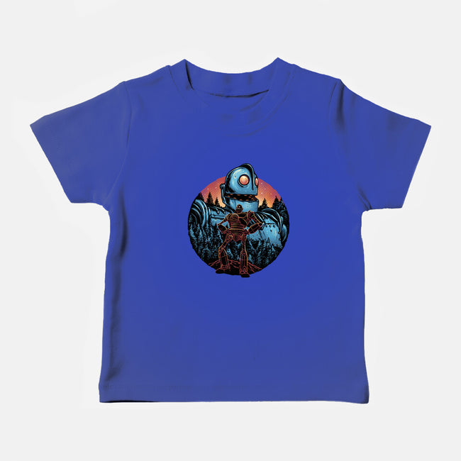 Legend Of The Gentle Giant-Baby-Basic-Tee-glitchygorilla