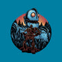 Legend Of The Gentle Giant-None-Fleece-Blanket-glitchygorilla