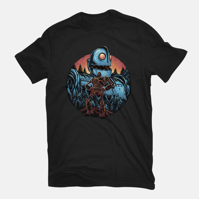 Legend Of The Gentle Giant-Womens-Fitted-Tee-glitchygorilla