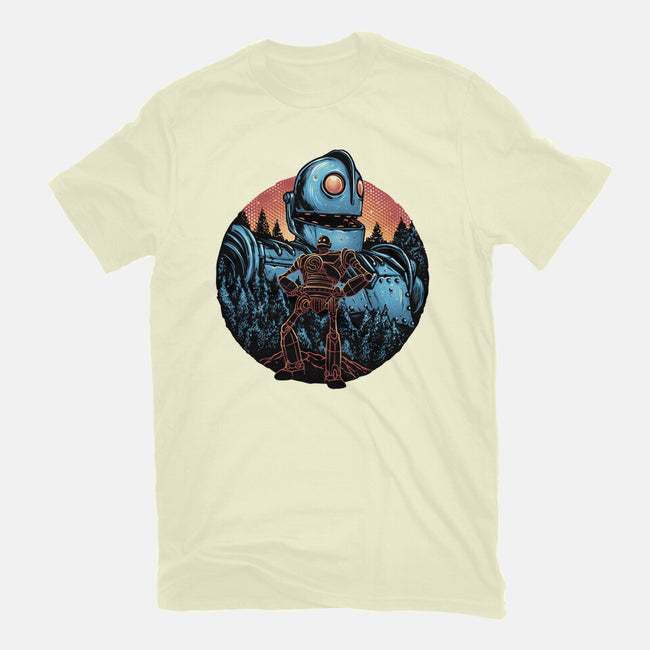 Legend Of The Gentle Giant-Mens-Basic-Tee-glitchygorilla