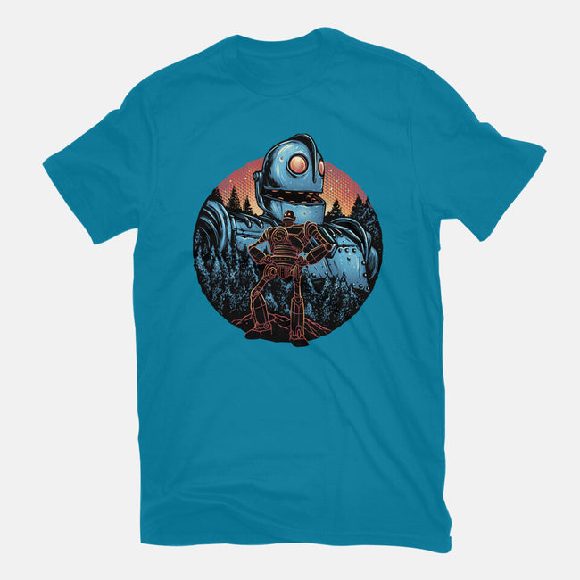 Legend Of The Gentle Giant-Womens-Fitted-Tee-glitchygorilla