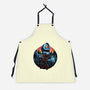 Legend Of The Gentle Giant-Unisex-Kitchen-Apron-glitchygorilla