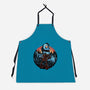 Legend Of The Gentle Giant-Unisex-Kitchen-Apron-glitchygorilla