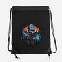 Legend Of The Gentle Giant-None-Drawstring-Bag-glitchygorilla