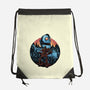 Legend Of The Gentle Giant-None-Drawstring-Bag-glitchygorilla