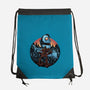 Legend Of The Gentle Giant-None-Drawstring-Bag-glitchygorilla