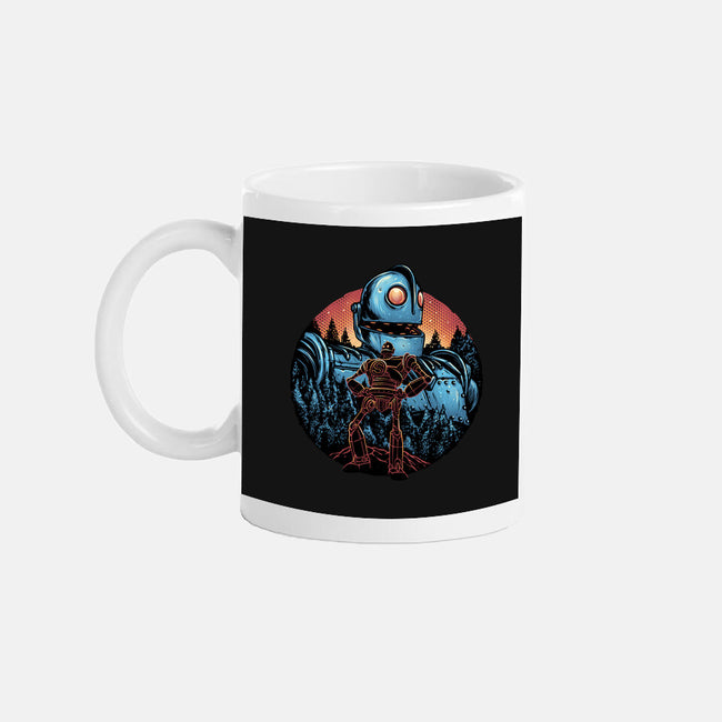 Legend Of The Gentle Giant-None-Mug-Drinkware-glitchygorilla