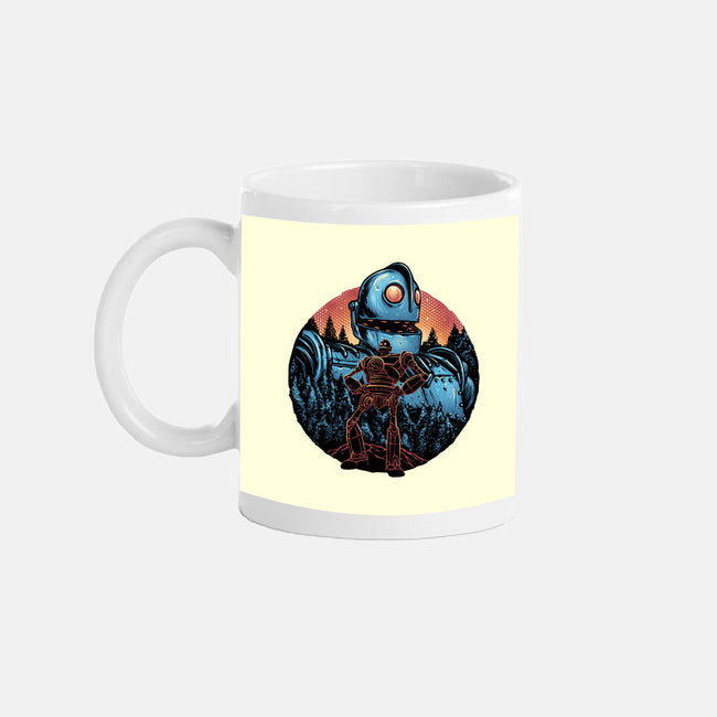 Legend Of The Gentle Giant-None-Mug-Drinkware-glitchygorilla