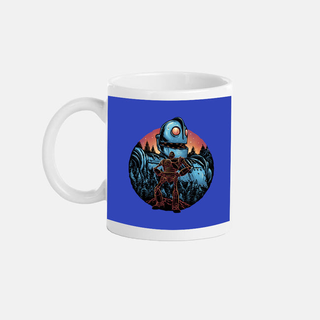 Legend Of The Gentle Giant-None-Mug-Drinkware-glitchygorilla