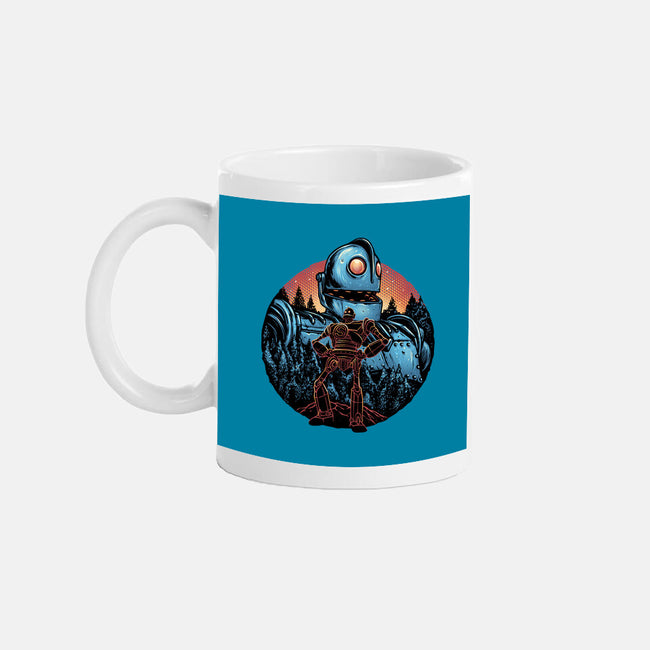 Legend Of The Gentle Giant-None-Mug-Drinkware-glitchygorilla