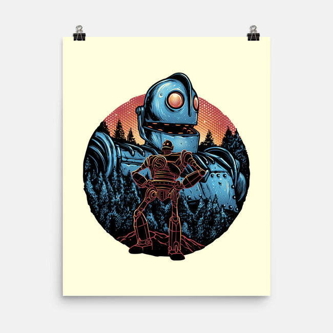 Legend Of The Gentle Giant-None-Matte-Poster-glitchygorilla