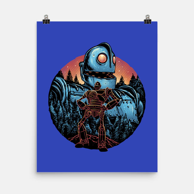 Legend Of The Gentle Giant-None-Matte-Poster-glitchygorilla