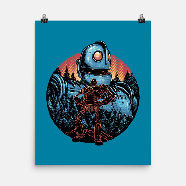 Legend Of The Gentle Giant-None-Matte-Poster-glitchygorilla