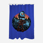 Legend Of The Gentle Giant-None-Polyester-Shower Curtain-glitchygorilla