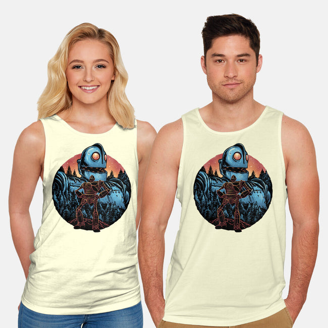 Legend Of The Gentle Giant-Unisex-Basic-Tank-glitchygorilla