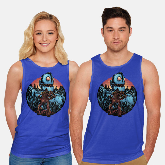 Legend Of The Gentle Giant-Unisex-Basic-Tank-glitchygorilla