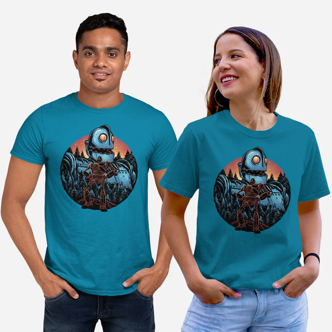 Legend Of The Gentle Giant-Unisex-Basic-Tee-glitchygorilla