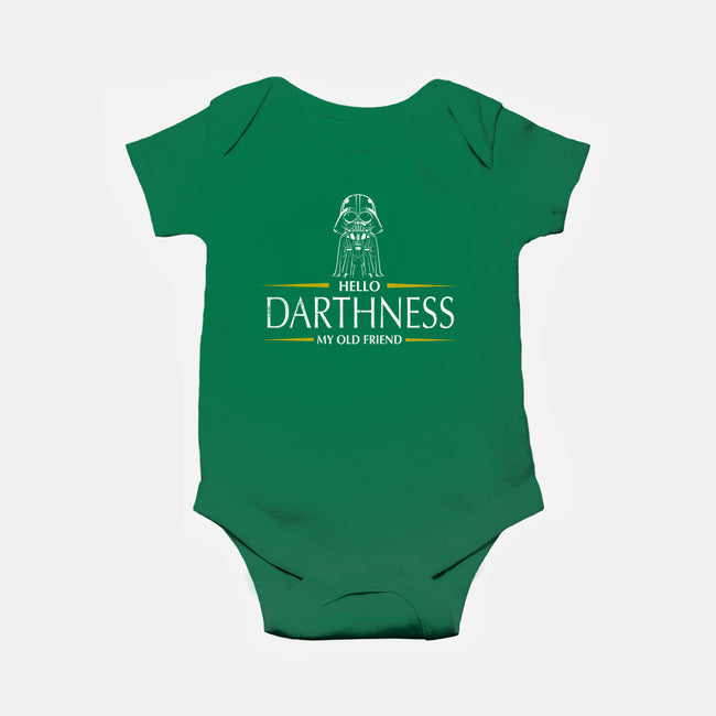 Hello Darthness-Baby-Basic-Onesie-kharmazero