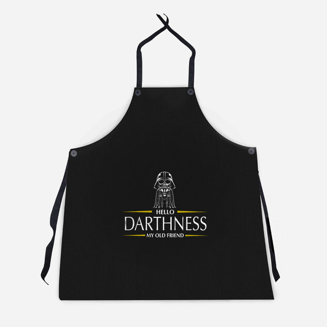 Hello Darthness-Unisex-Kitchen-Apron-kharmazero