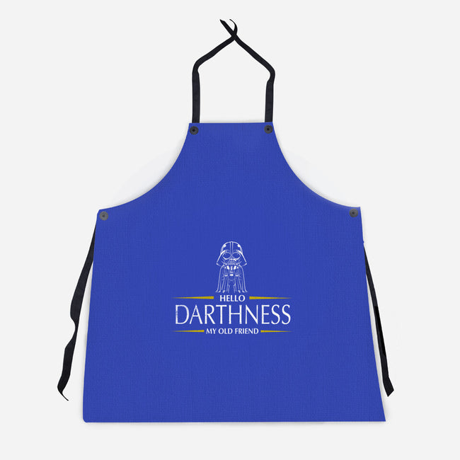 Hello Darthness-Unisex-Kitchen-Apron-kharmazero