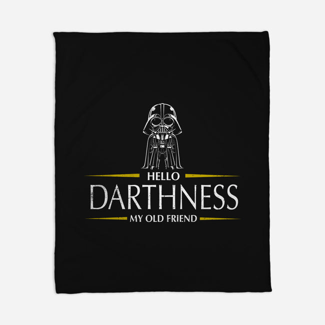 Hello Darthness-None-Fleece-Blanket-kharmazero