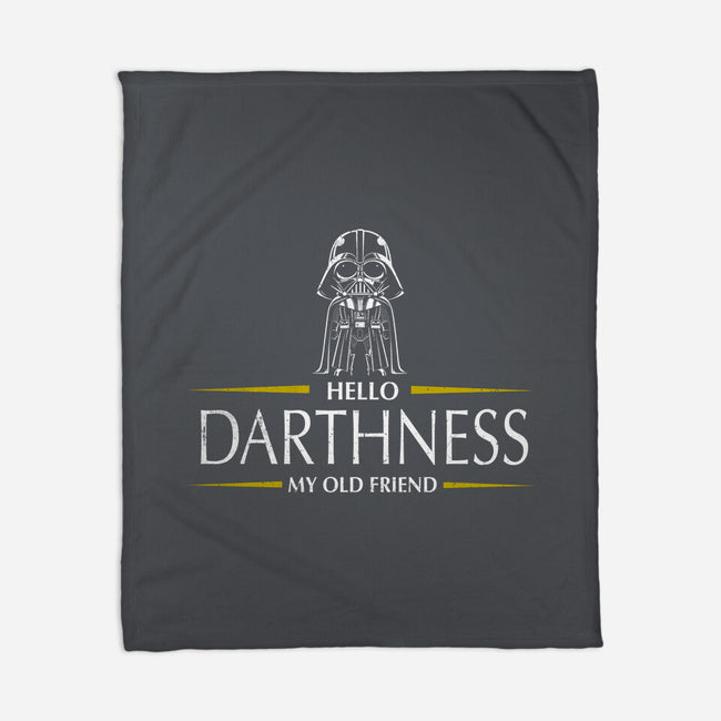 Hello Darthness-None-Fleece-Blanket-kharmazero
