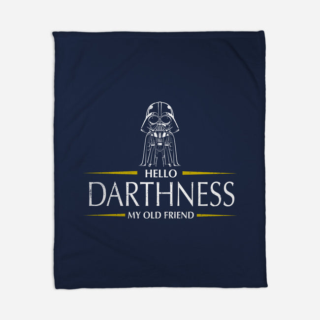 Hello Darthness-None-Fleece-Blanket-kharmazero