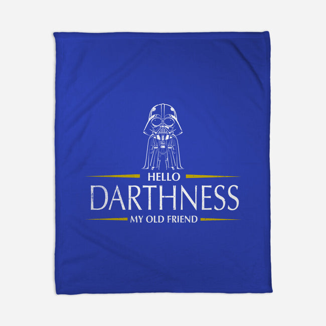 Hello Darthness-None-Fleece-Blanket-kharmazero