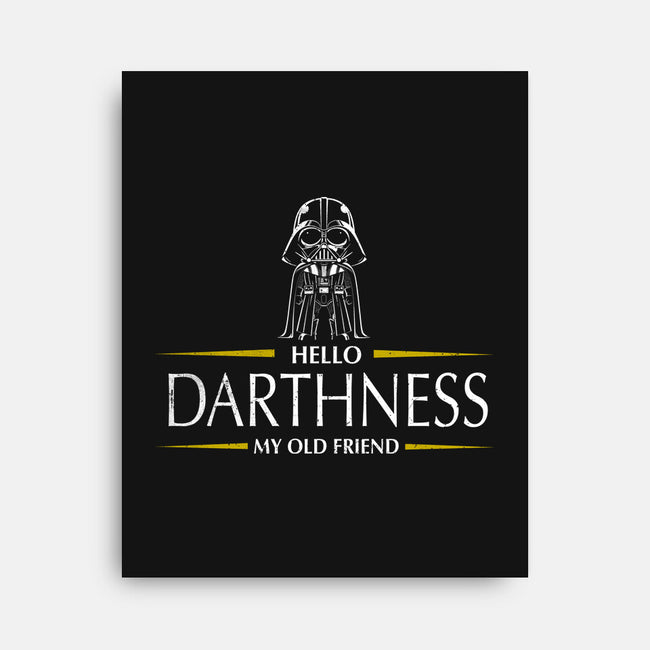 Hello Darthness-None-Stretched-Canvas-kharmazero