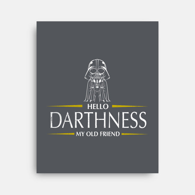 Hello Darthness-None-Stretched-Canvas-kharmazero