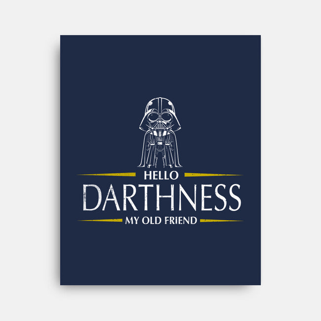 Hello Darthness-None-Stretched-Canvas-kharmazero