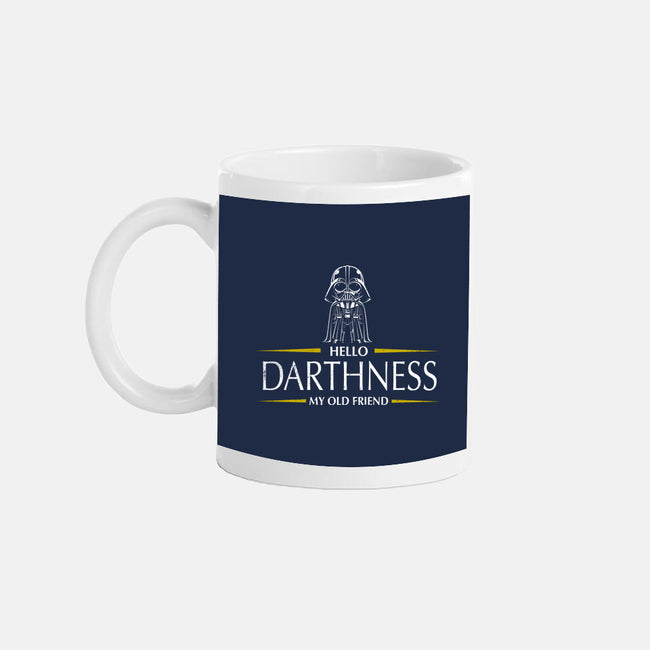 Hello Darthness-None-Mug-Drinkware-kharmazero